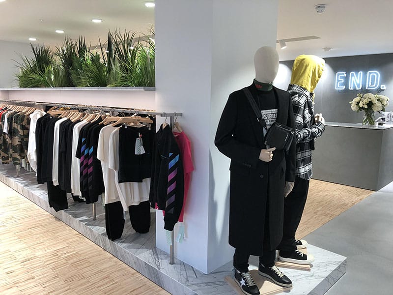 TYC Visits: END. Clothing