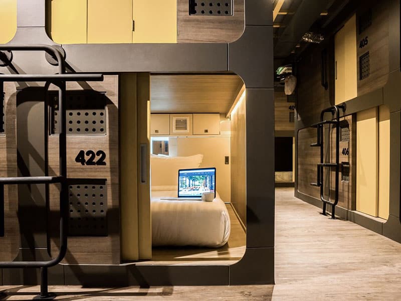 Top concept this week; the rise of Capsule hotels