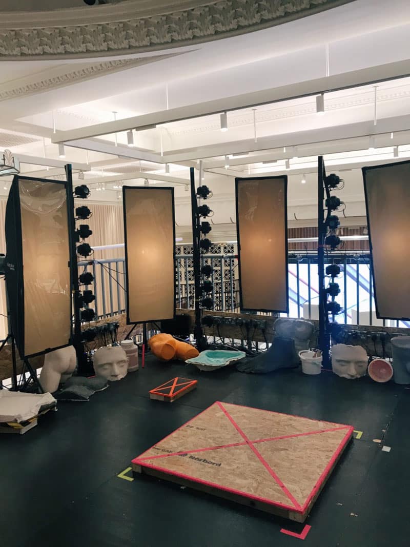 TYC Visits; Burberry Installation, Regent Street