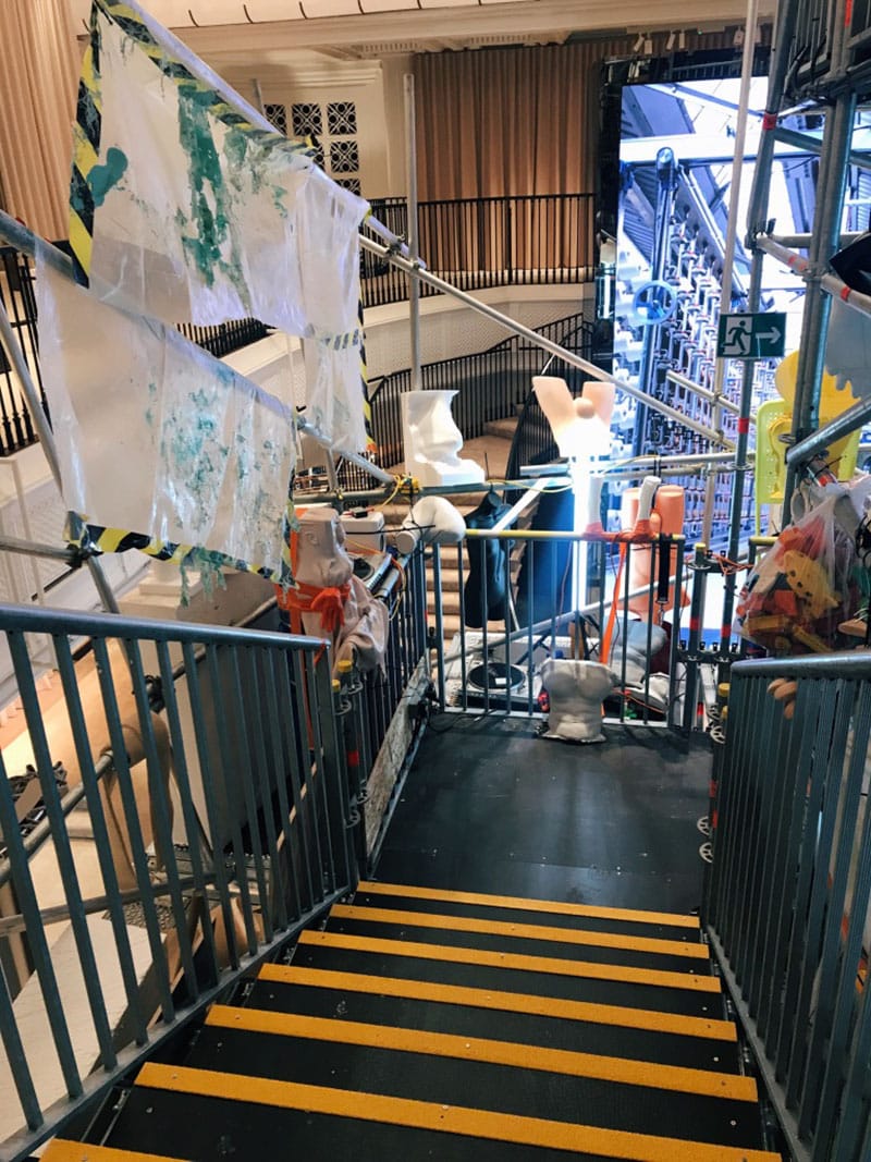 TYC Visits; Burberry Installation, Regent Street