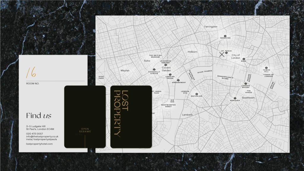 Research company UK Lost property map