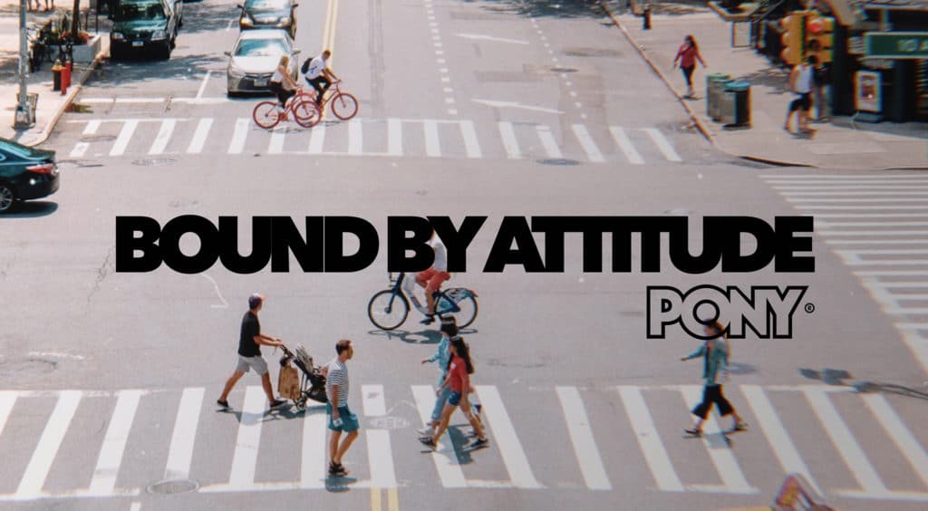 Design studio Pony Brand values People on crosswalk photography