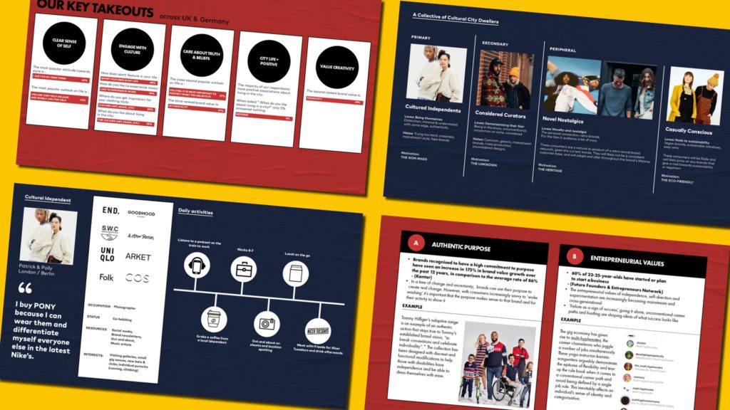 Research company London Pony Customer profiles