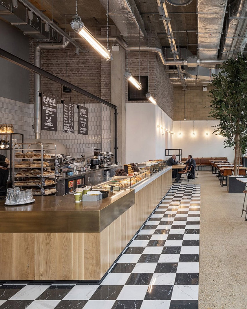 F&B Design Interior Design of Bread Ahead Counter