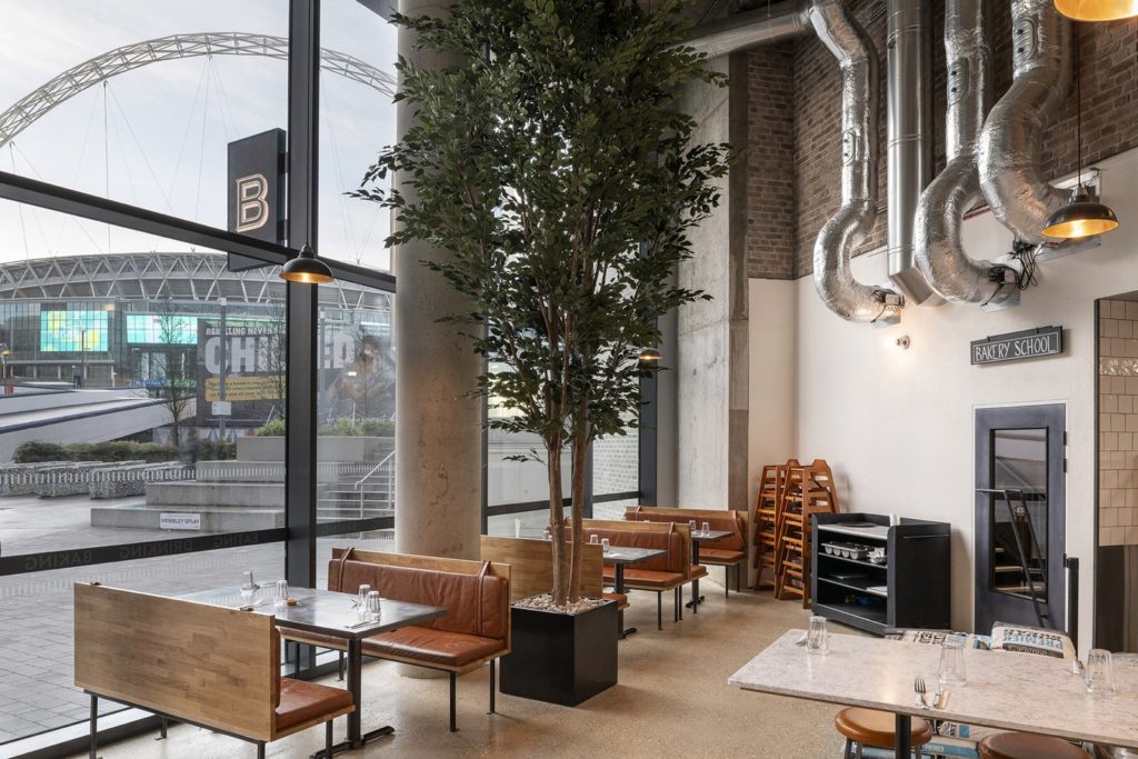 F&B Design Interior Design of Bread Ahead Sitting Area