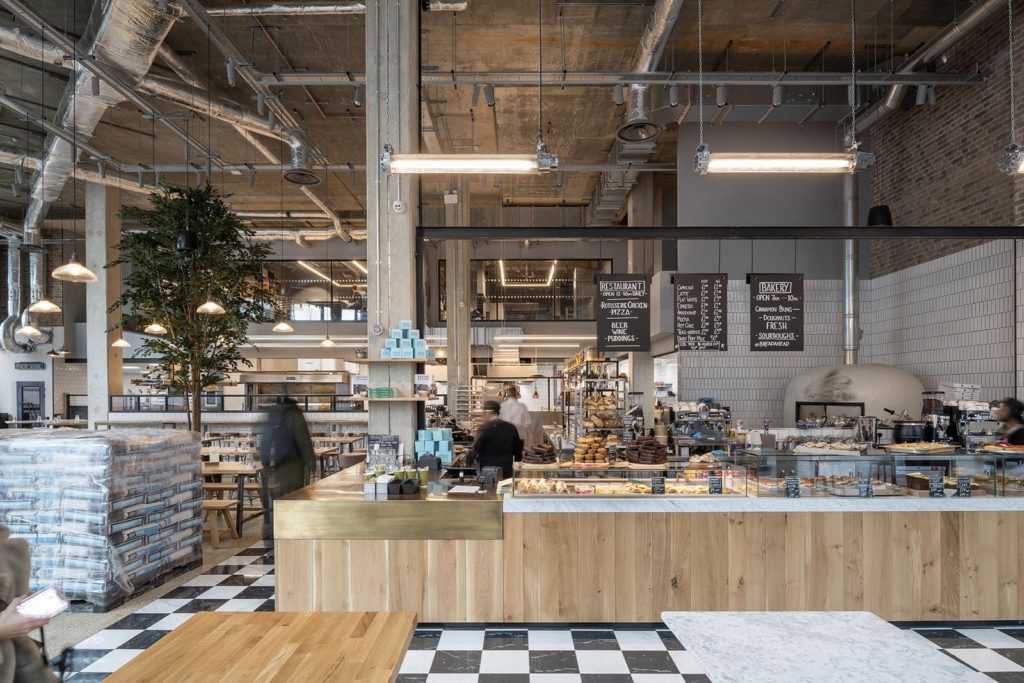 F&B Design Interior Design of Bread Ahead Display Case