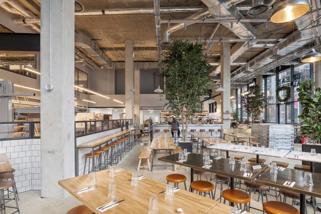 F&B Design Interior Design of Bread Ahead Entrance