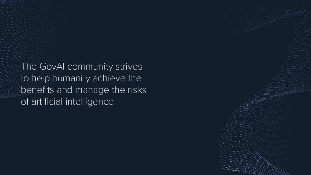 Graphic design studio London GOV AI Graphic statement