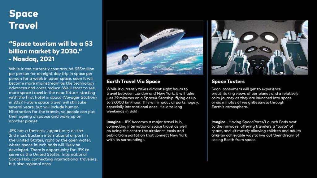 Research agency London Space travel research