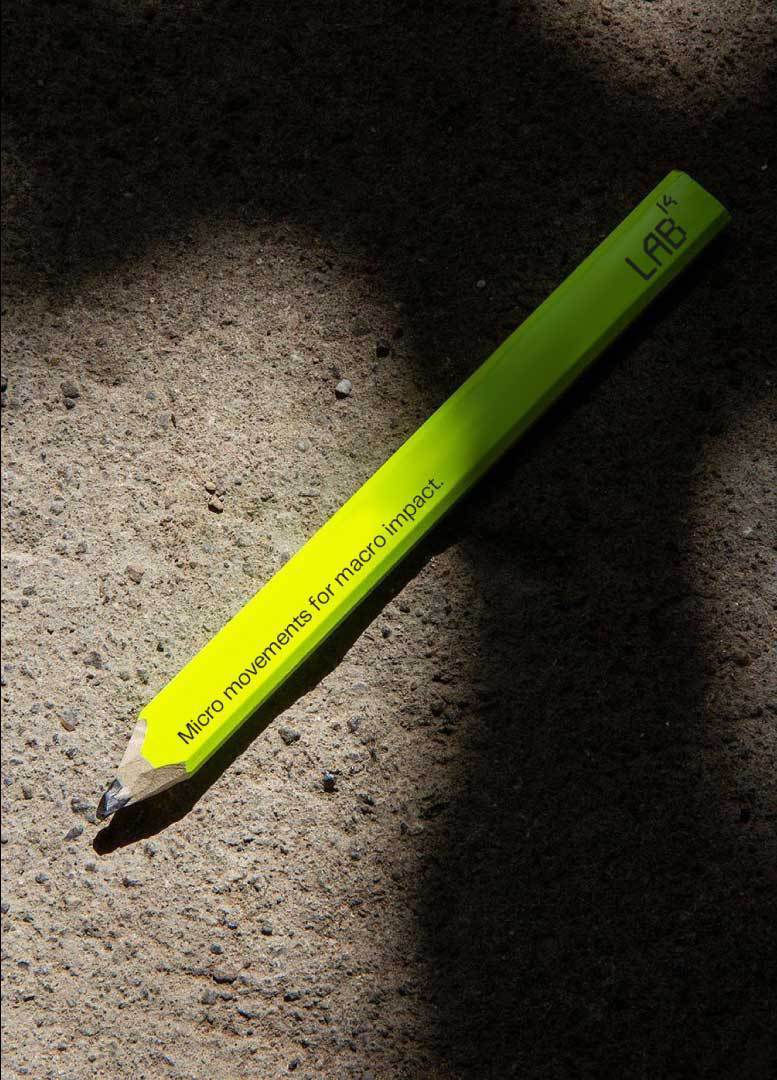 Design agency Branded pencil