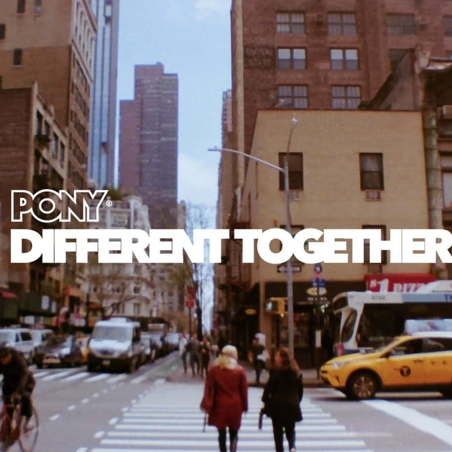 Design studio Pony Brand Assets Different Together