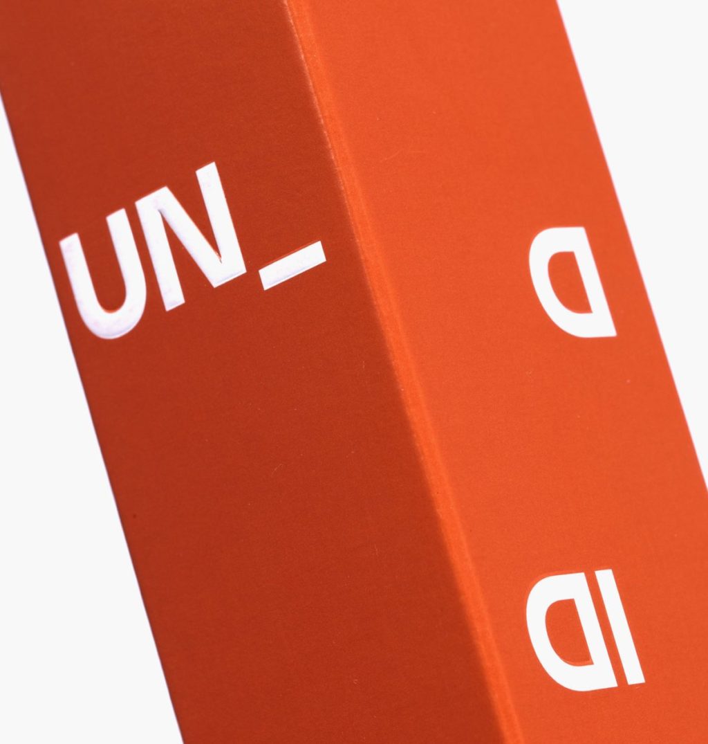 Graphic design studios Undid Product bottles and packaging